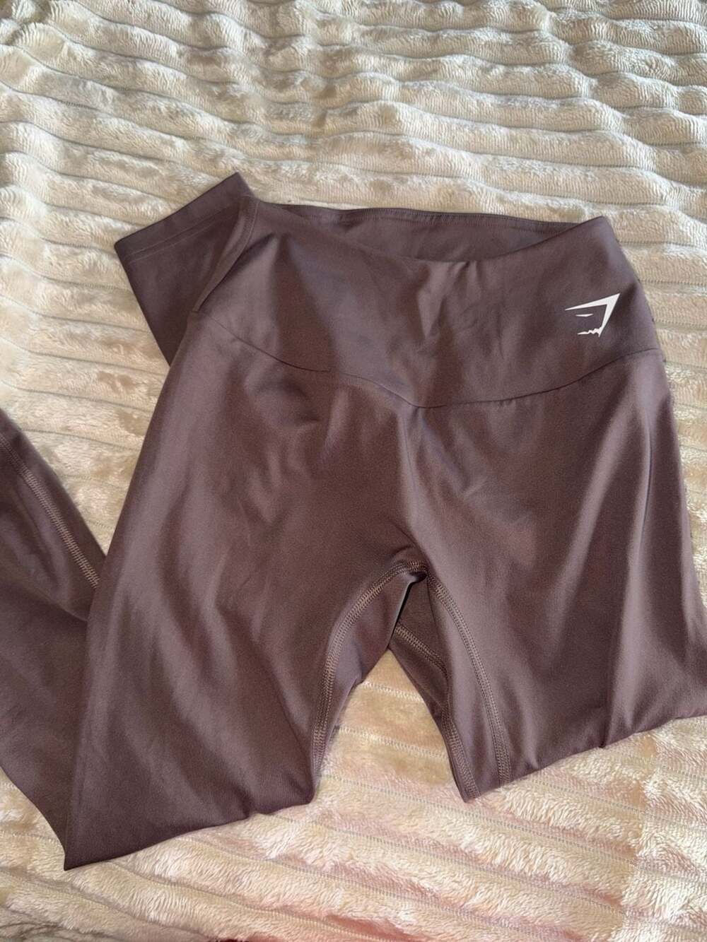 Gymshark Training High-Waisted Leggings in Brown